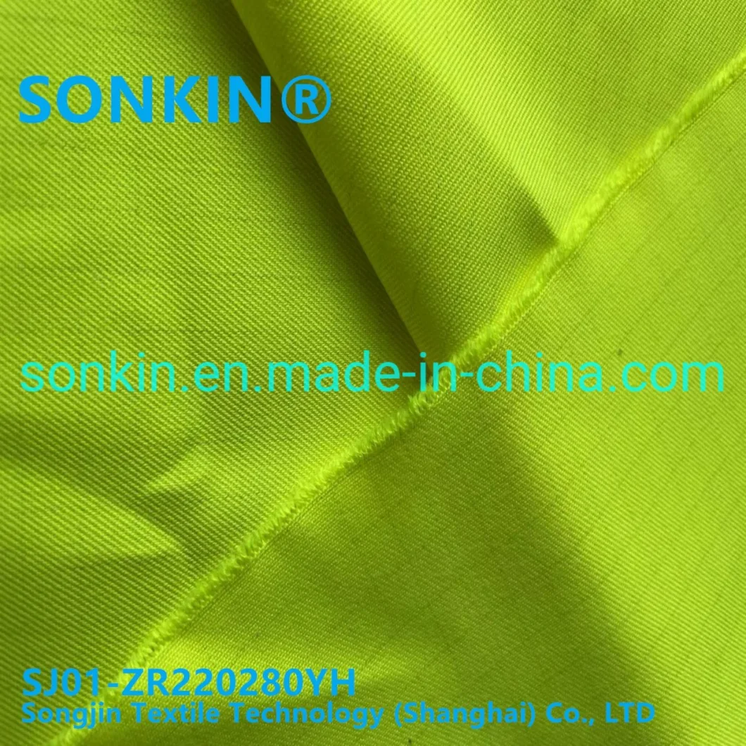 Factory Price Wholesale Modacrylic Fiber Cotton Fluorescent Flame Retardant Woven Fabric