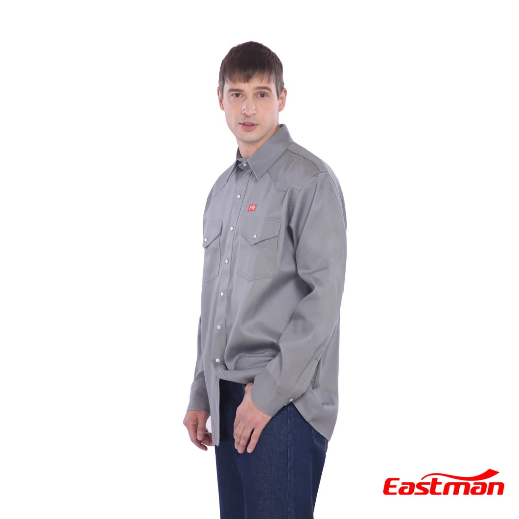 Fr Shirt Protective Workwear Flame Retardant Shirt for Worker