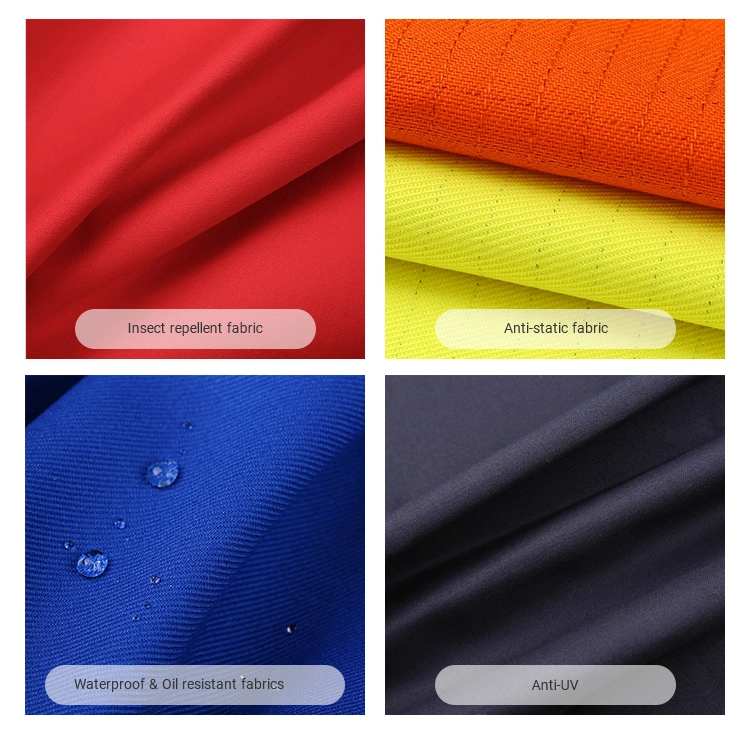 250GSM 80% Cotton 19%Polyester 1% Antistatic Fr Water and Oil Resistant Fabric