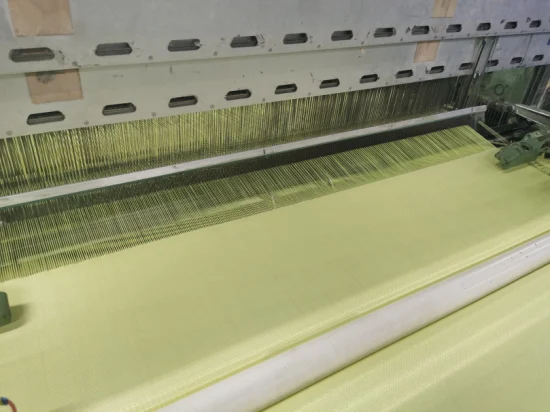 Tessuto in fibra aramidica per uso industriale