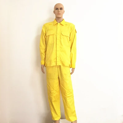 En11611 En11612 Abbigliamento da lavoro caldo di vendita per indumenti da lavoro pantaloni pompiere repellenti per zanzare